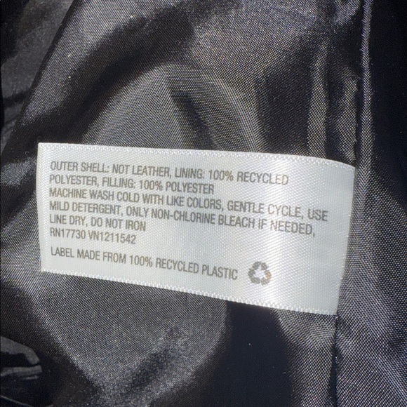 Universal Thread Black Moto Jacket Size XS - Picture 6 of 6